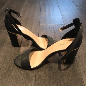 ALDO Onley Black Sandals